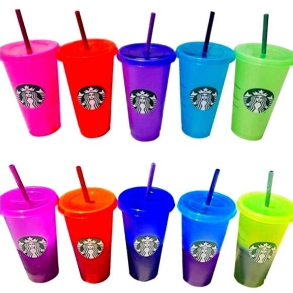 NEW Starbucks Color Changing
Reusable Cold Cups Limited Edition - Picture 1 of 10